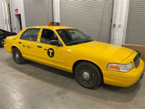 Picture Car Services Ltd Ford Crown Victoria Yellow Nyc Taxi