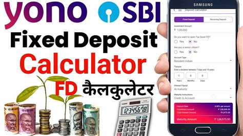 Yono Sbi Fd Calculator Yono Sbi Fixed Deposit Calculate Kaise Kare