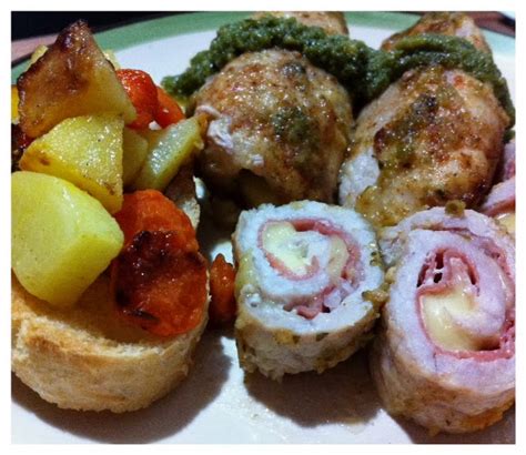 Involtini Di Lonza Con Pesto Di Pistacchi E Crostino Veg Da I Feel Food