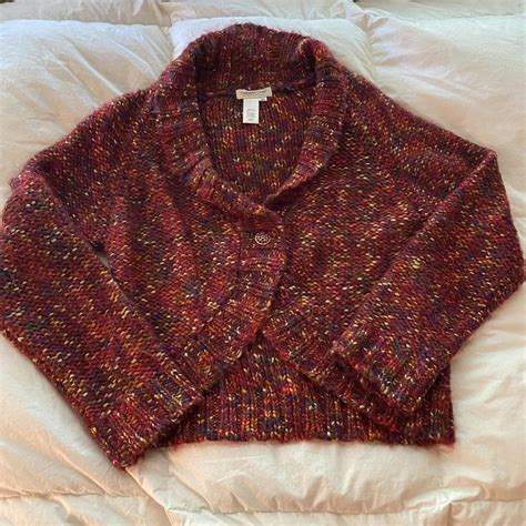 Coldwater Creek Women S Multi Cardigan Depop