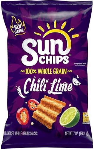 Sun Chips Multigrain Chips Chili Lime 7 Oz Pack Of 4