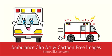 Ambulance Clip Art Cartoon Free Images Illustoon