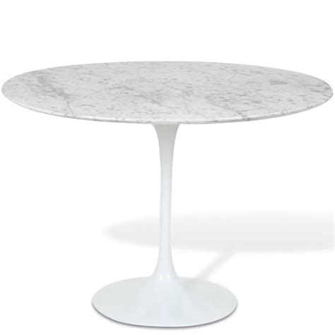 Mesa de Jantar Saarinen Redonda Coleção Pedestal