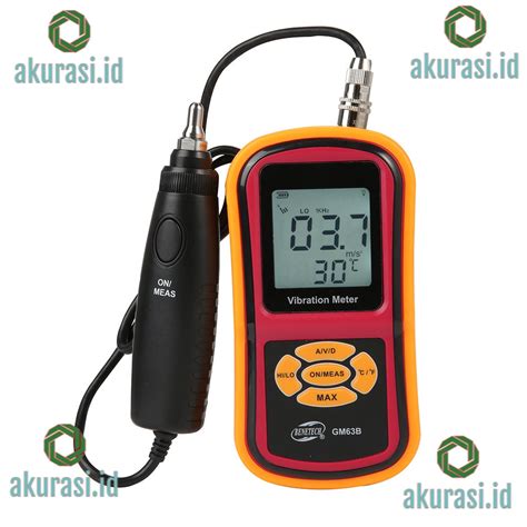 Jual Gm B Digital Vibration Meter Alat Ukur Getaran Dengan Kabel Probe