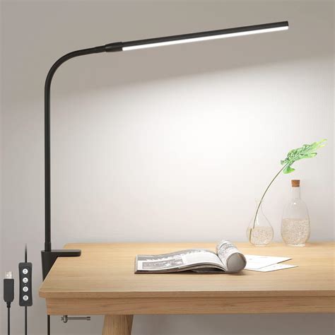 Lepro Lampe De Bureau LED Flexible 360 Avec Pince Lampe De Lecture