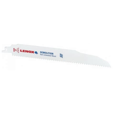 Lame de scie sabre bi métal pour châssis métalliques 960 R LENOX