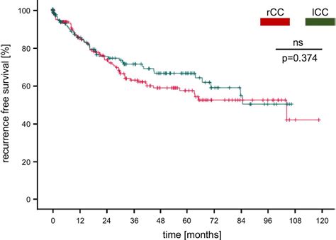 Recurrence Free Survival Of Rcc And Lcc Stage I Iii Recurrence Free