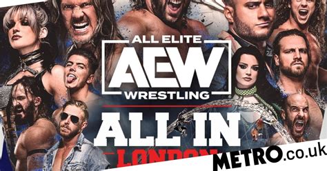 Aew Announce Wembley Stadium Show All In London For Wwe Rival S First Uk Event Trendradars