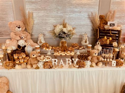 Pinterest Bear Baby Shower Theme Baby Bear Baby Shower Teddy Bear