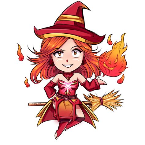 Fire Witch By Keterok On Deviantart