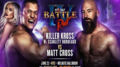 Killer Kross Vs Matt Cross Set For Mlw Battle Riot Iv