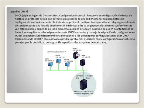 Ppt Configuraci N Autom Tica De Red Dhcp Caracter Sticas