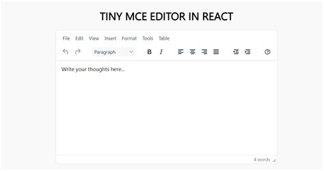 GitHub 00sahad TinyMCE Editor With React JS Integrate TinyMCE With