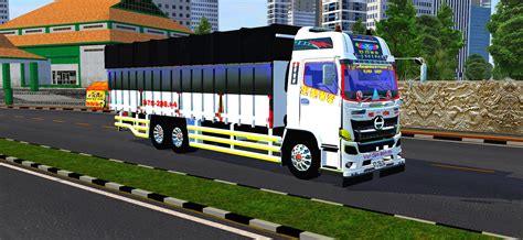 Mod Hino 500 Chèn Skin Phú Vững Bus Simulator Indonesia