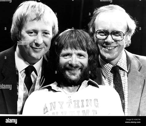 The Goodies Tim Brooke Taylor Bill Oddie And Graeme Garden Stock Photo