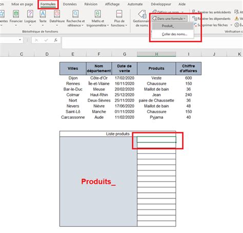 Comment Afficher Le Contenu D Une Plage Nomm E Dans Excel