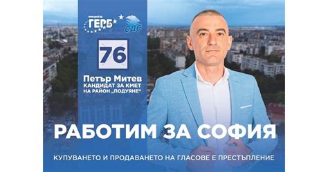 Петър Митев: Реализираме знакови проекти за район „Подуяне“