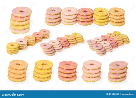 Party Rings Cookies Stock Photo - Image: 22894500