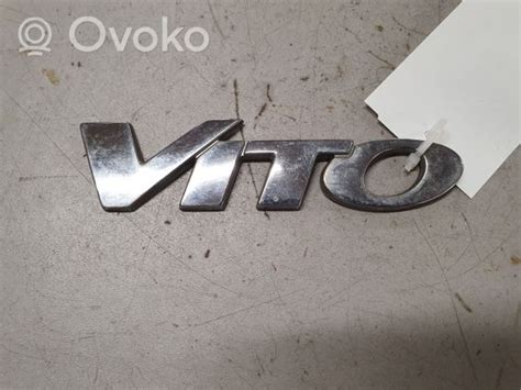 ZGS004 Mercedes Benz Vito Viano W639 Manufacturers Badge Model Letters