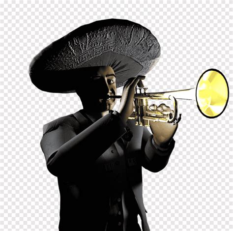 Trumpet Mariachi Mexicans Bugle Trumpet Microphone Brass Instrument