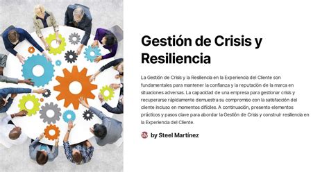 Gestión De Crisis Y Resiliencia