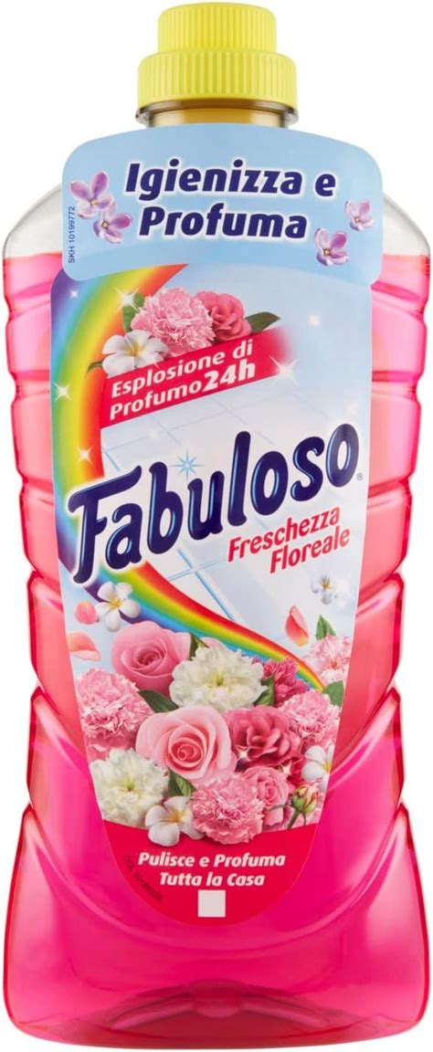 Fabuloso Detergente Freschezza Floreale 1L Amazon It Salute E Cura