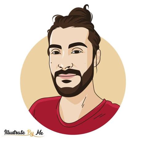 Design Your Vector Digital Portrait Illustrate By Me