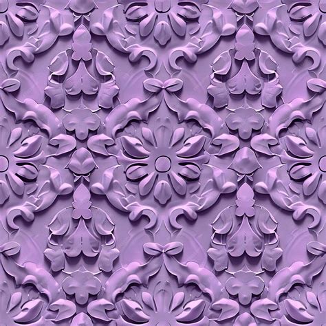 Premium Photo | Purple textured wallpaper with a flower design