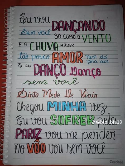 Desenho Letra De Musica - 10