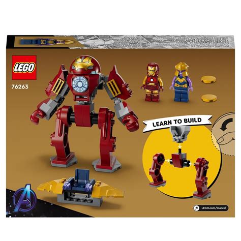 Set De Construcci N Hulkbuster De Iron Man Vs Thanos Superh Roes Lego