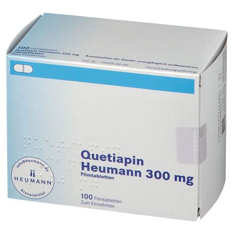 Quetiapin Heumann Mg St Mit Dem E Rezept Kaufen Shop Apotheke