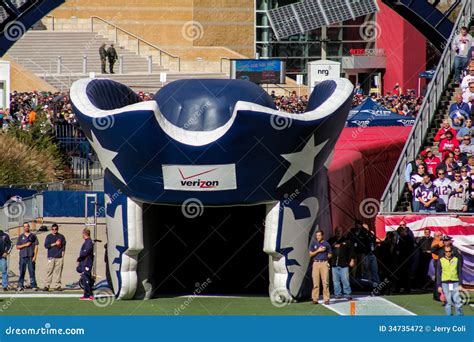 Patriots Field Entrance Editorial Photography Image 34735472