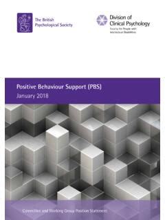 Positive Behaviour Support PBS Positive Behaviour Support Pbs Pdf