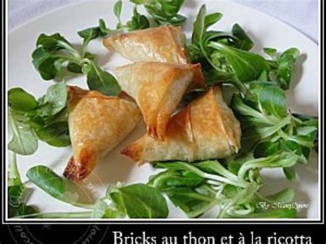 Les Meilleures Recettes De Bricks Et Ricotta