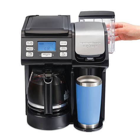 Customer Reviews Hamilton Beach FlexBrew Trio Coffee Maker Black 49902