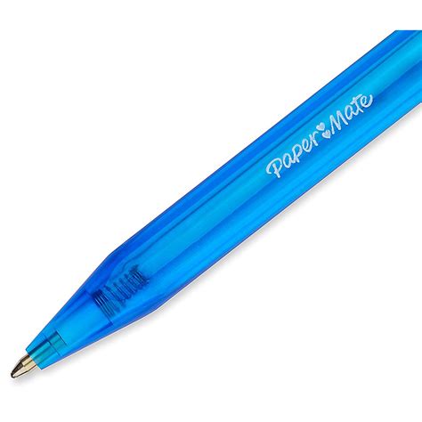 Paper Mate InkJoy 100ST Ballpoint Stick Pens Blue Medium 1 0 Mm 12