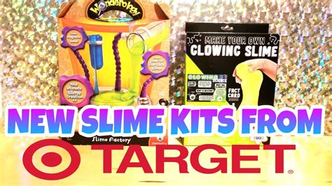 New Slime Kits From Target Vlog Testing Out New Slime Kits From Target