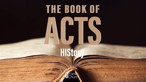 The Book of Acts: HIStory | Family Church