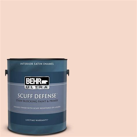 Behr Ultra Gal M Pink Sea Salt Extra Durable Satin Enamel