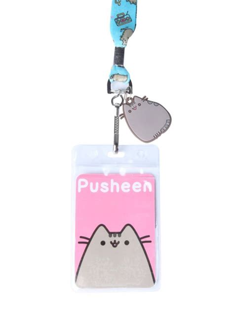 Pusheen Turquoise Lanyard Pusheen Pusheen Cat Turquoise