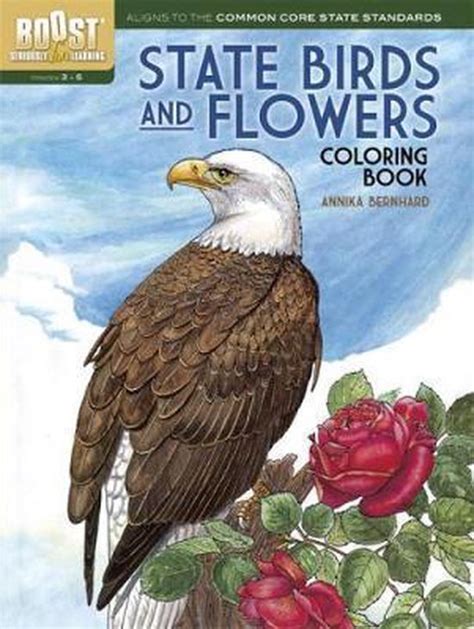 State Birds And Flowers Coloring Book Annika Bernhard 9780486494388