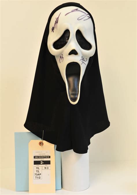 October 11th 2022 Screen Used Ghostface Mask Up For Grabs