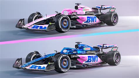 Alpine A523 Debuts Cute Pink Outfit To Finish Off The 2023 Formula 1 ...