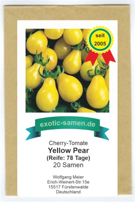 Gelbe birnenförmige Mini Tomate gelbes Kaufland de