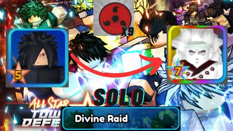 Como Pasar Divine Raid Solo All Star Tower Defence Youtube