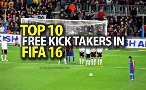 Top 10 Free Kick Takers In Fifa 16