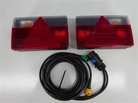 ERDE DAXARA TRAILER Ajba Fp40 Plug In Lighting Kit Wired Lamps 8