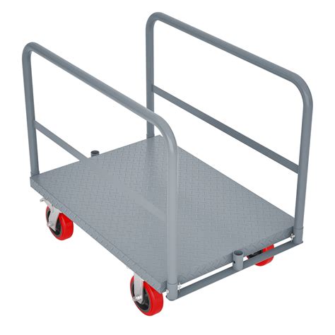 Steel Panel Truck Heavy Duty Drywall Cart Lumber Cart Platform Truck