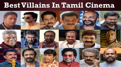 Best Villains In Tamil Cinema Top Best Villains In Tamil Cinema