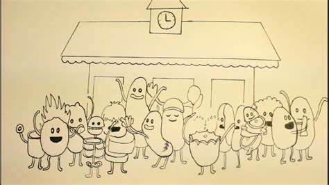 How To Draw Dumb Ways To Die Characters Tutorialparodyeasystep By